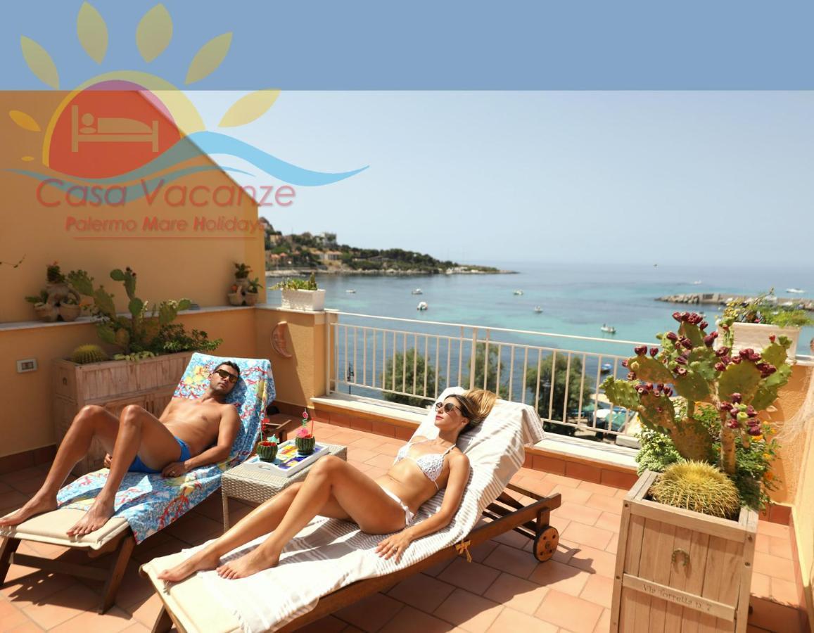 Palermo Mare Holidays Sferracavallo Exteriör bild